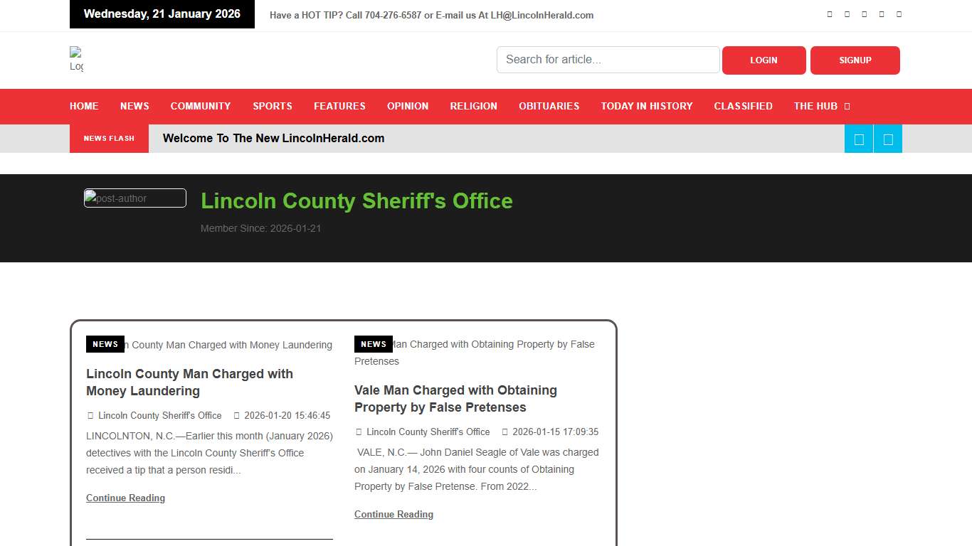 Lincoln County Sheriff's Office
