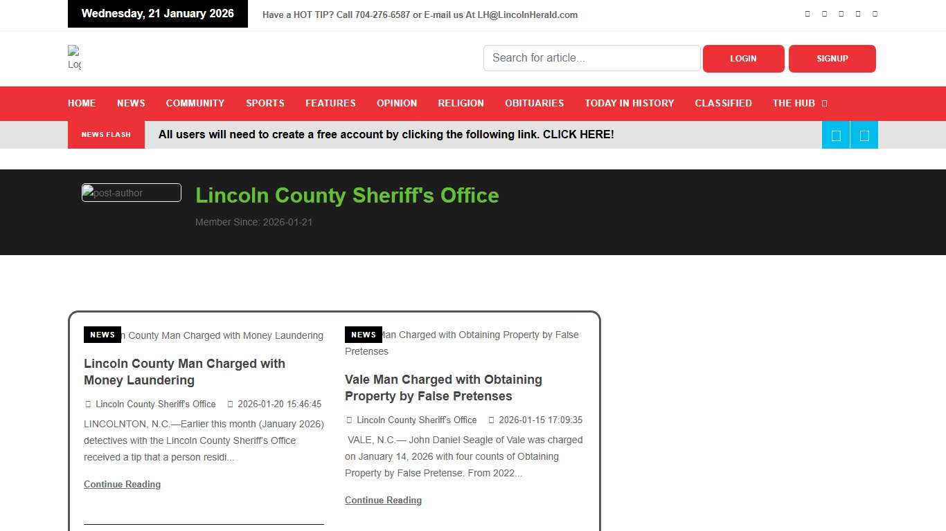 Lincoln County Sheriff's Office